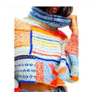 sincerely jules multicolor sweater